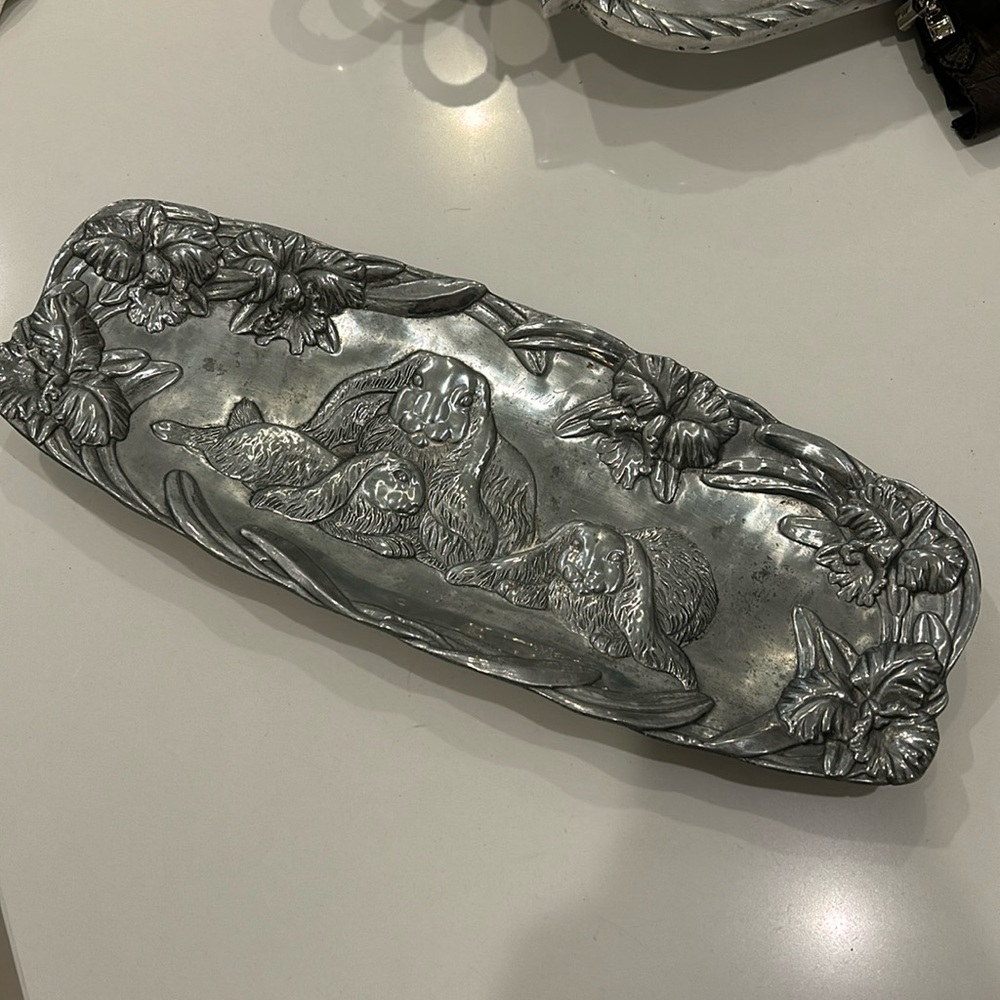 Arthur court platter